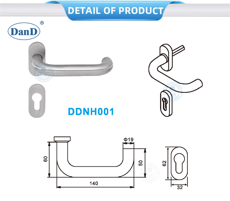 Narrow Door Handle Tay nắm cửa hẹp