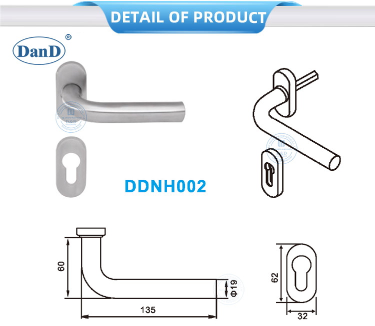 Narrow Door Handle Tay nắm cửa hẹp