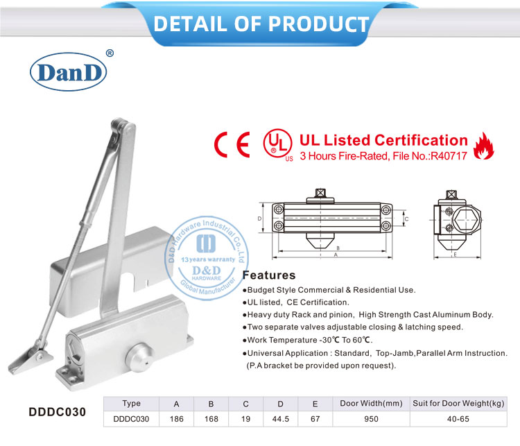 overhead door closer cửa trên cao gần hơn