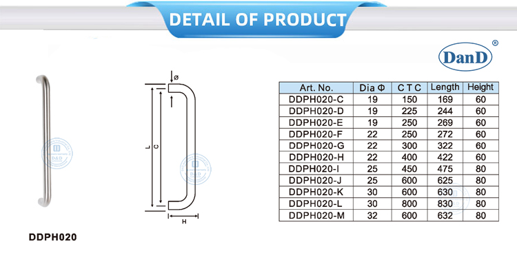 Glass Door Handle Tay nắm cửa kính