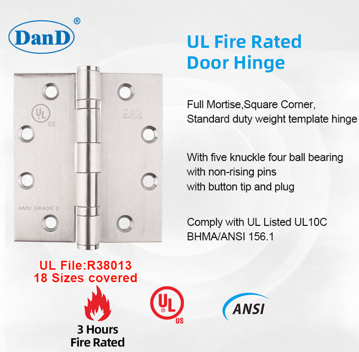 ul door hinge bản lề cửa ul