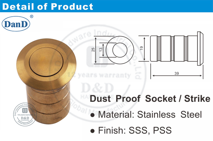 Dust Proof Socket-D and D Hardware Ổ cắm chống bụi-D và D