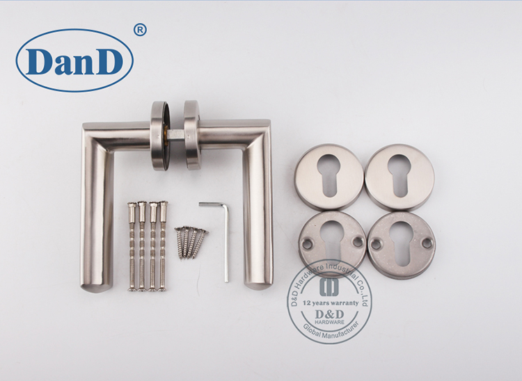 Modern Interior Door Handle-D and D Hardware Phần cứng tay nắm cửa nội thất hiện đại-D và D