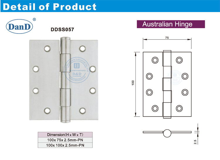 Internal Door Hinges Bản lề cửa bên trong
