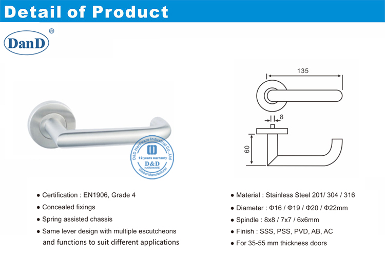 Industrial Door Handles-D and D Hardware Tay nắm cửa công nghiệp-Phần cứng D và D