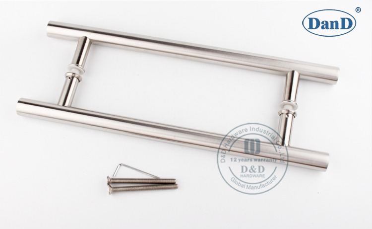 Stainless Steel Pull Handle for Metal Door-D and D Hardware Tay nắm kéo bằng thép không gỉ cho phần cứng cửa D và D bằng kim loại