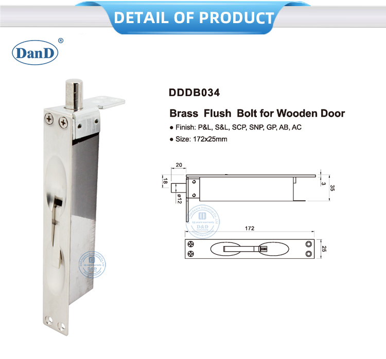 Manual Door Latch Chốt cửa bằng tay