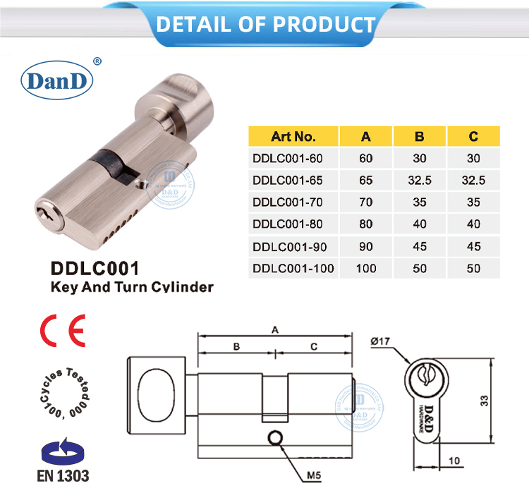 door lock euro cylinder khóa cửa xi lanh euro