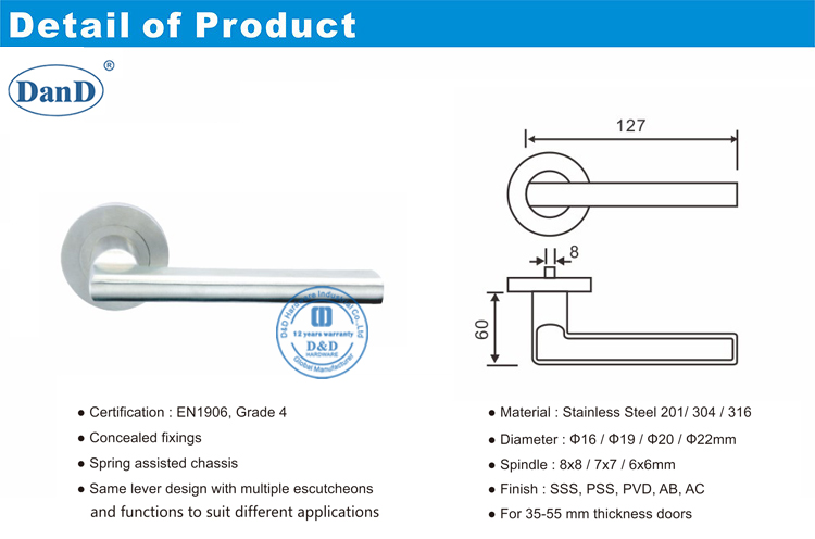 Iron Door Handles-D and D Hardware Tay nắm cửa sắt-Phần cứng D và D
