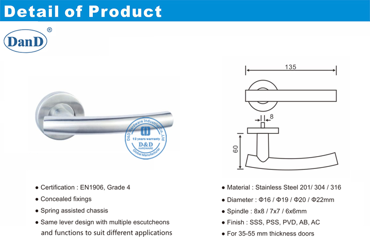Front Door Handles-D and D Hardware Tay nắm cửa trước-Phần cứng D và D
