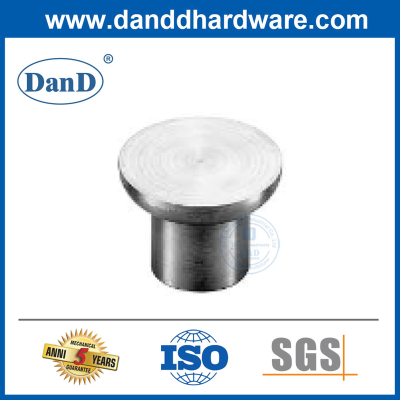 Núm kéo tủ bằng đồng thau Tay kéo ngăn kéo nhà bếp bằng thép không gỉ Knobs-DDFH053