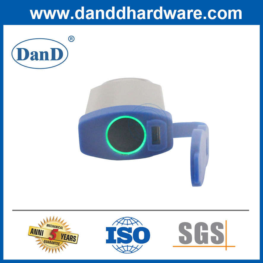 Bảo mật cao Cổng sạc USB không cần chìa khóa được sử dụng rộng rãi Các loại ổ khóa vân tay 40mm-DDPL012
