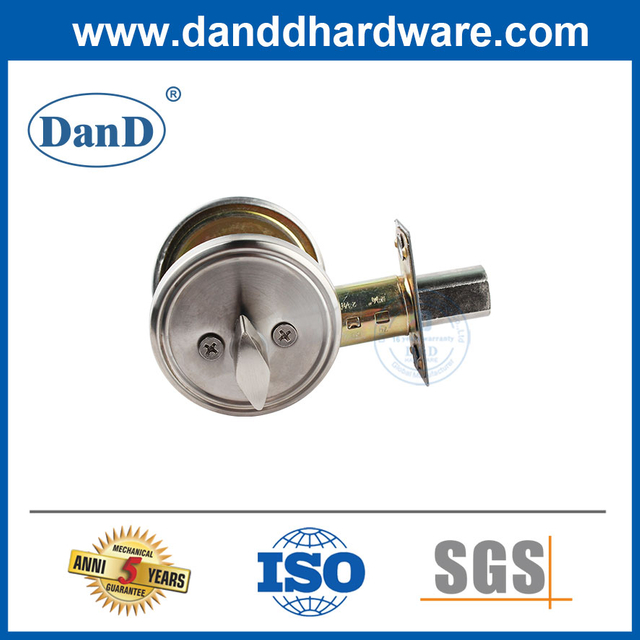 Cửa trước Khóa xi lanh đơn Chốt chết bằng thép không gỉ cho cửa-DDLK008