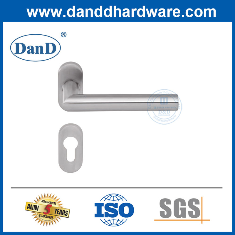 Khung cửa hẹp bằng thép không gỉ Ban công Khóa cửa phòng tắm Handle-DDNH003