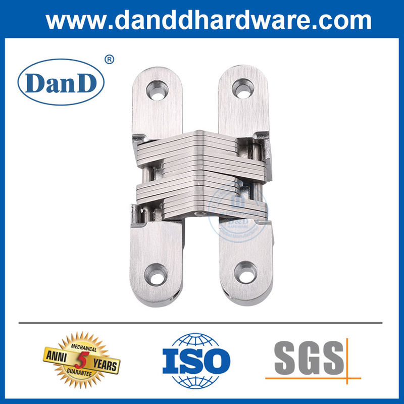 Phụ kiện phần cứng nội thất Cửa hợp kim kẽm Bản lề vô hình-DDCH007