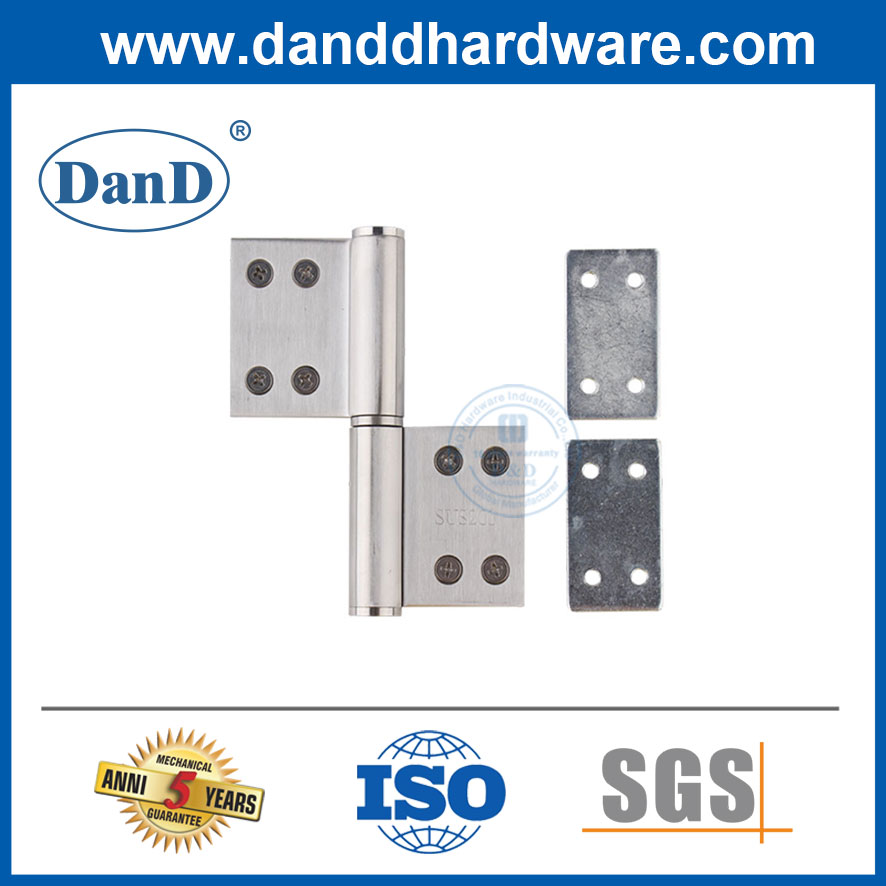Tấm gia cố bằng thép cửa kim loại cho bản lề cờ-DDHR002