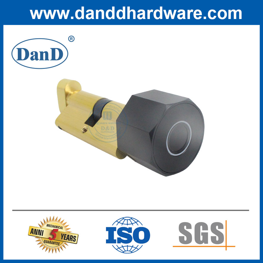 Ổ khóa Bluetooth vân tay thông minh xi lanh 70mm an toàn với APP-DDPL101
