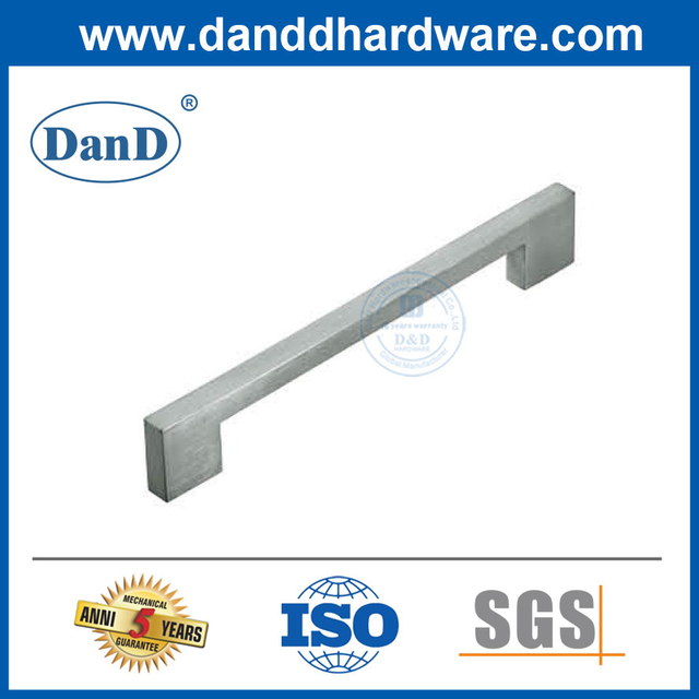 Ngăn Kéo Inox Tay Cầm Tủ Bếp Màu Bạc-DDFH037