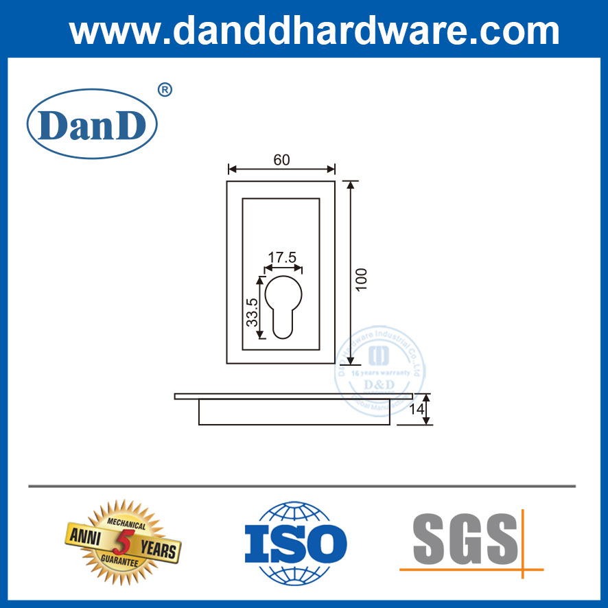 Nội thất hiện đại Tay nắm xi lanh bằng thép không gỉ Phần cứng tủ bếp kéo-DDFH077