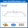 Tay nắm tủ bằng bạc Phần cứng bằng thép không gỉ Tay nắm tủ hiện đại-DDFH027