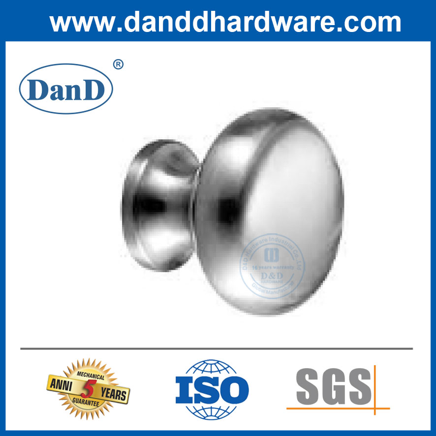 Núm tủ bếp bằng đồng thau Đồ nội thất bằng thép không gỉ Kéo và núm-DDFH066