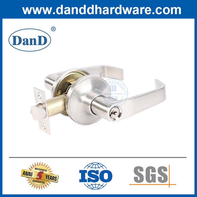 Lối vào Quyền riêng tư Lối đi Khóa đòn bẩy hình ống Khóa cửa ra vào-DDLK014