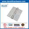 Bản lề cửa ngoài màu bạc ANSI/BHMA cấp 2 với xếp hạng chống cháy UL-DDSS001-ANSI-2-4.5x4x3.4