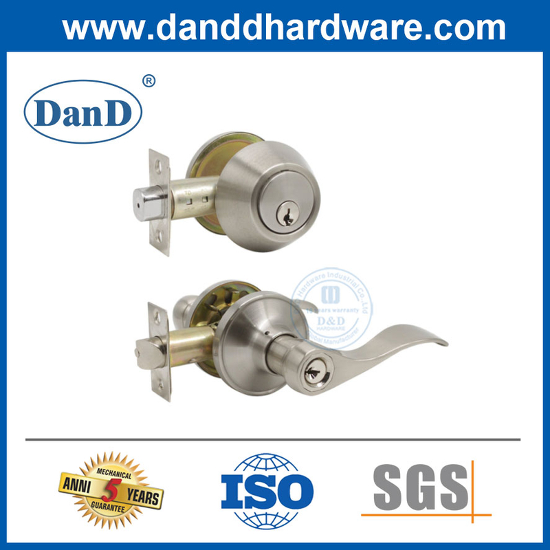 Khóa đòn bẩy đầu vào với các loại ổ khóa phần cứng cửa chốt chốt xi lanh đơn-DDLK026