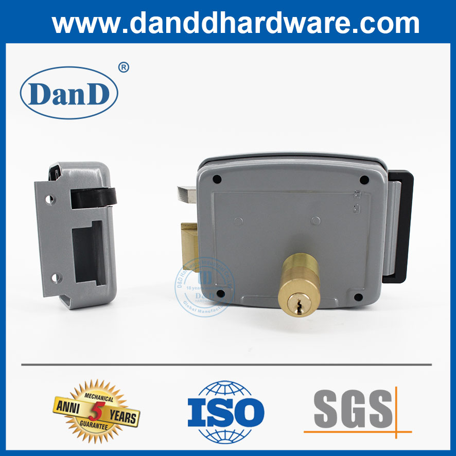 Nhà sản xuất Trung Quốc Khóa cổng an toàn Khóa vành cửa xi lanh bằng đồng thau-DDRL034