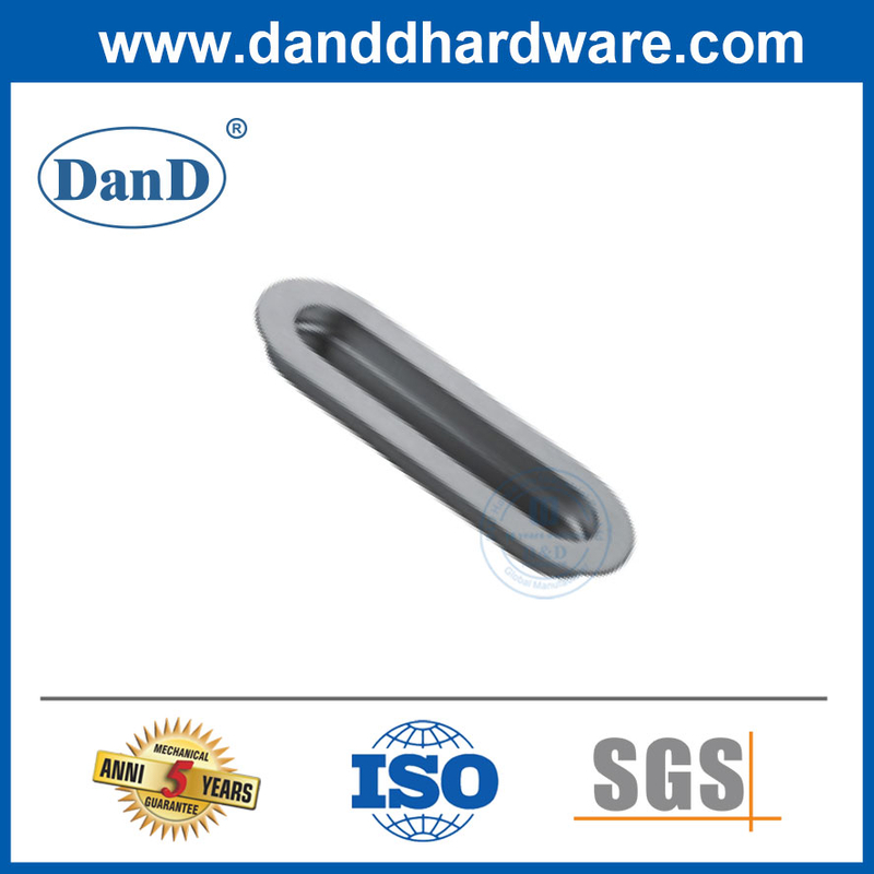 Tay cầm tủ bếp màu bạc Phần cứng tủ hiện đại bằng thép không gỉ-DDFH073