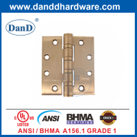 Bản lề SS Satin Rose Golden BHMA Bản lề cửa chống cháy cấp 1-DDSS001-ANSI-1-4.5x4x4.6