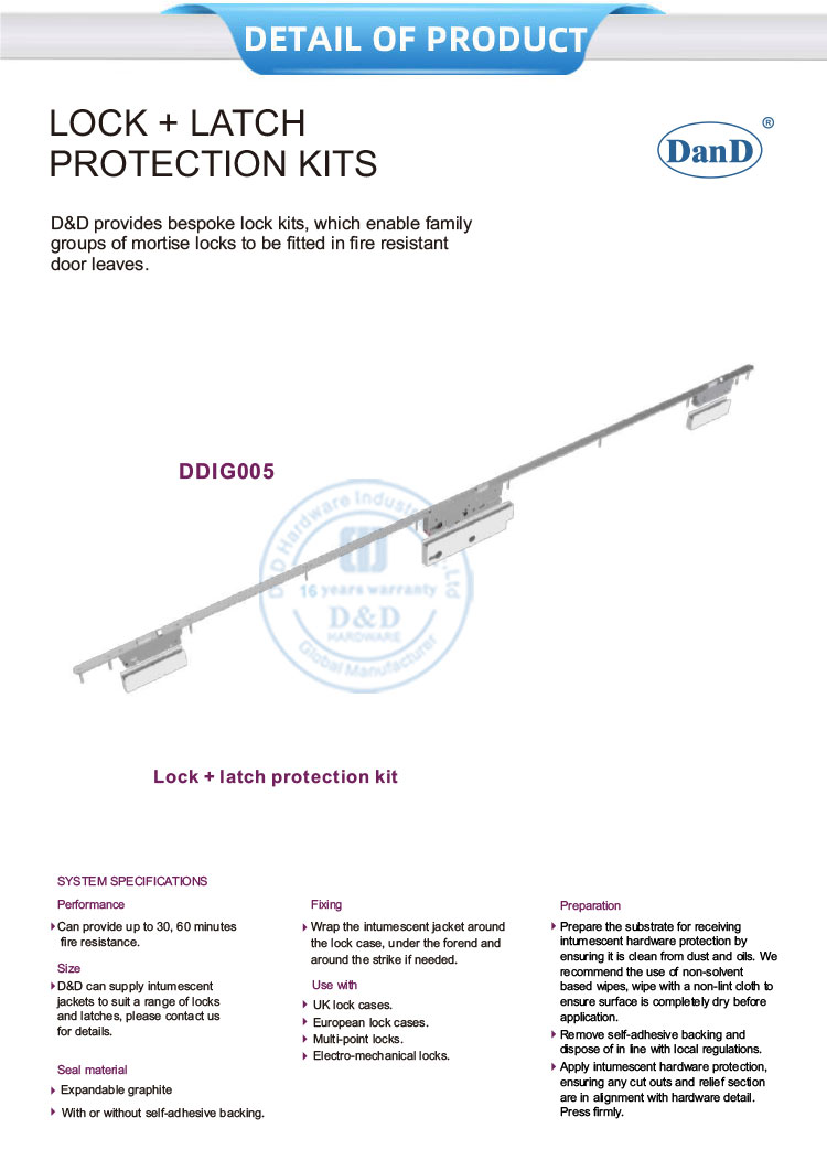 Bộ bảo vệ khóa và chốt