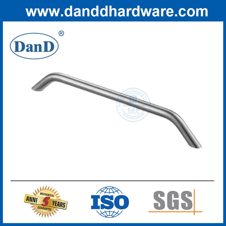 Tay nắm tủ bằng bạc Phần cứng bằng thép không gỉ Tay nắm tủ hiện đại-DDFH027