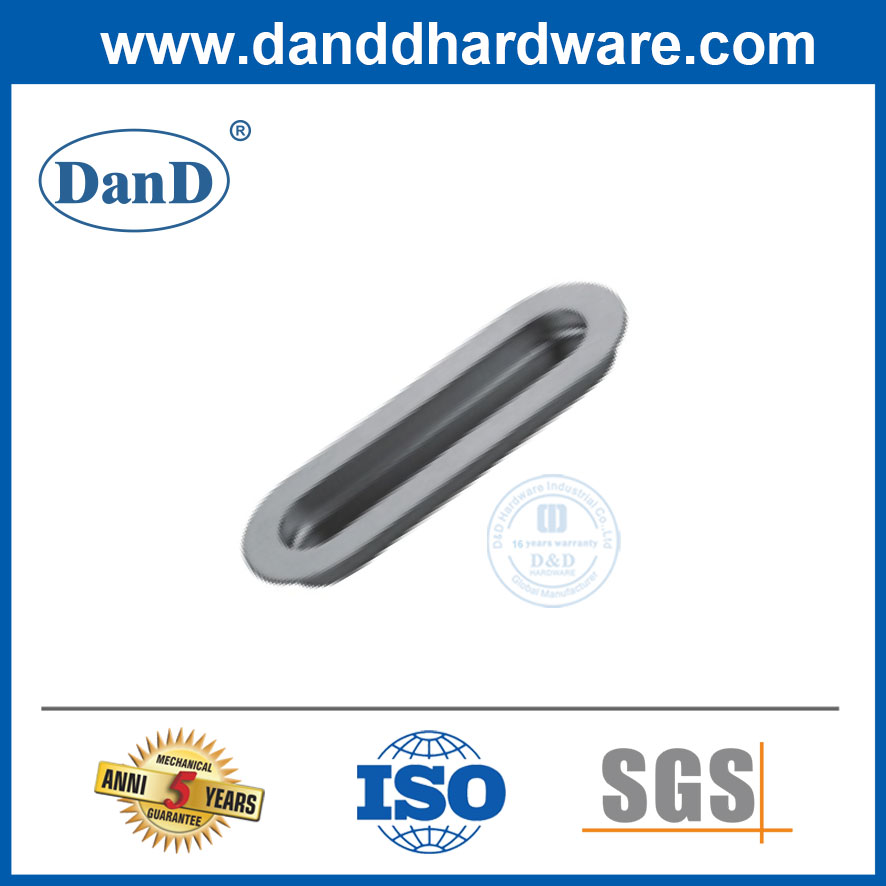 Tay cầm tủ bếp màu bạc Phần cứng tủ hiện đại bằng thép không gỉ-DDFH073