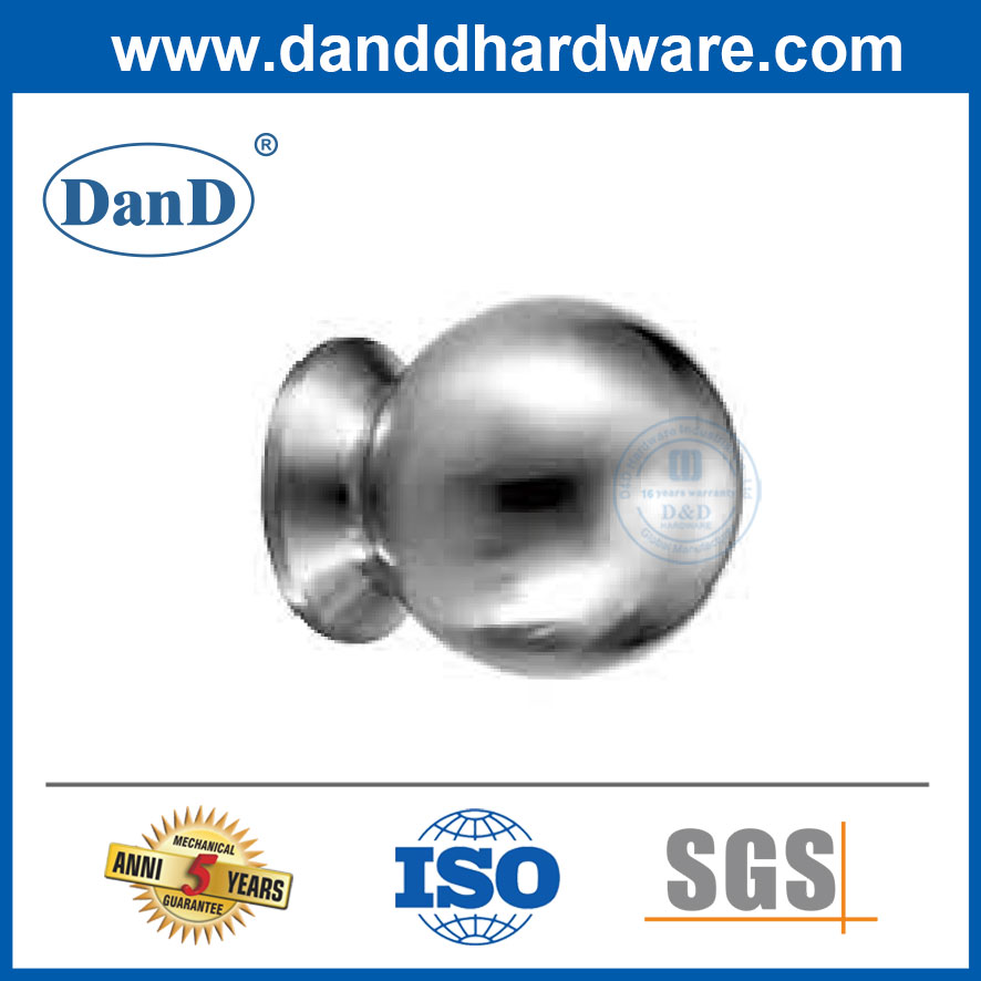 Núm tủ phòng tắm Núm vặn hình tròn bằng thép không gỉ cho tủ quần áo-DDFH044