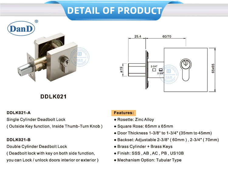 Các loại ổ khóa cửa