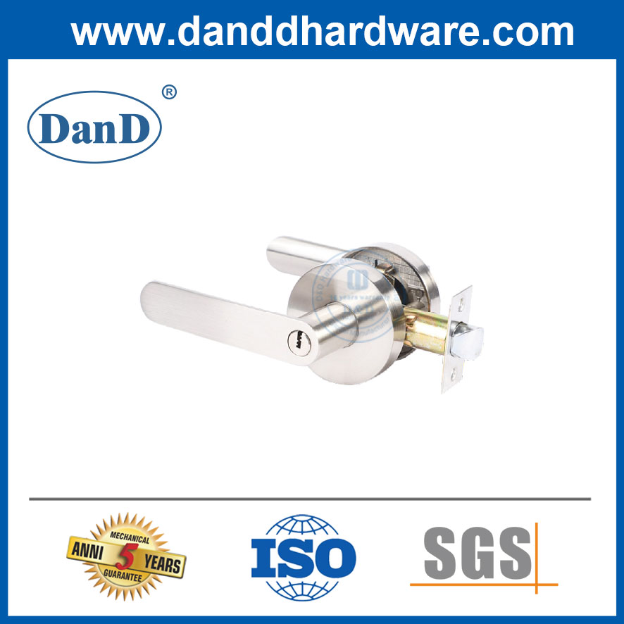 Khóa tay cầm hình ống Khóa đòn bẩy Khóa cửa ngoài chất lượng cao-DDLK017
