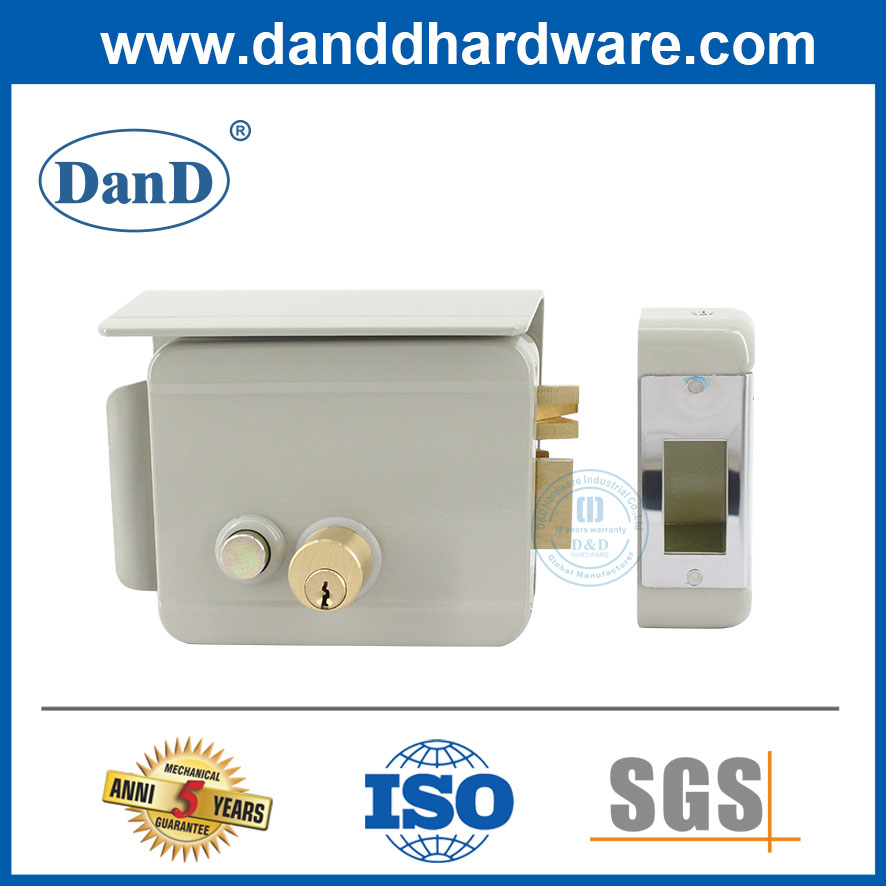 Nhà sản xuất khóa cổng điện an ninh Khóa vành ngoài trời bằng kim loại-DDRL045