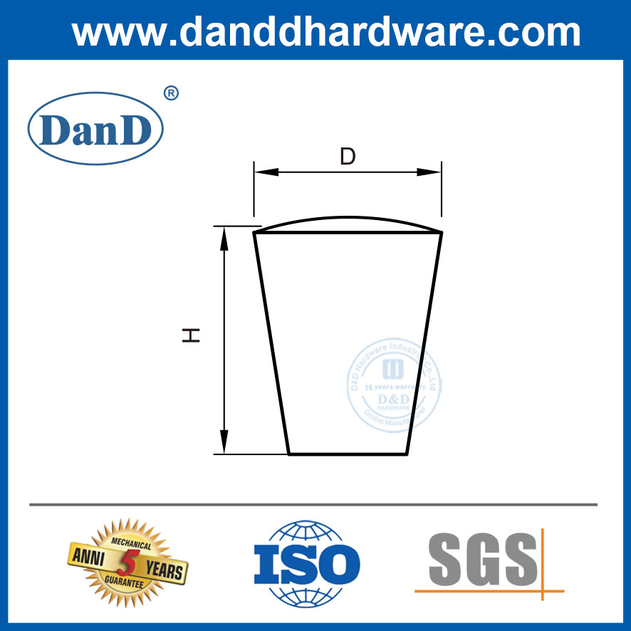 Tay nắm cửa tủ bằng đồng thau Tay nắm và kéo nội thất bằng thép không gỉ-DDFH052