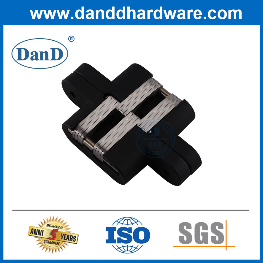 Cửa gấp vô hình che giấu màu đen mờ Bản lề ẩn-DDCH007