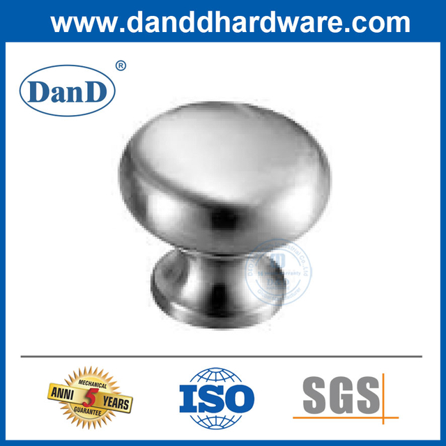 Núm tủ bếp bằng đồng thau Đồ nội thất bằng thép không gỉ Kéo và núm-DDFH066