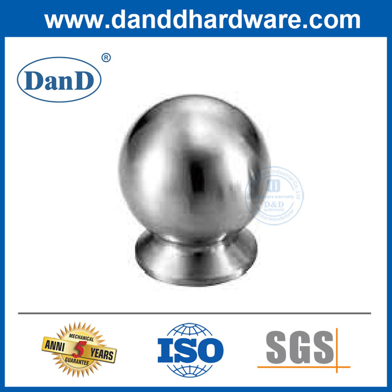 Núm tủ phòng tắm Núm vặn hình tròn bằng thép không gỉ cho tủ quần áo-DDFH044