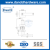 Ổ Khóa Cửa Châu Âu Ổ Khóa Cửa Ra Vào Đôi Hiện Đại-DDLK020