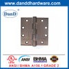 Cửa trước thương mại bằng đồng cổ loại 2 BHMA SS Bản lề-DDSS001-ANSI-2-4.5x4.5x3.4