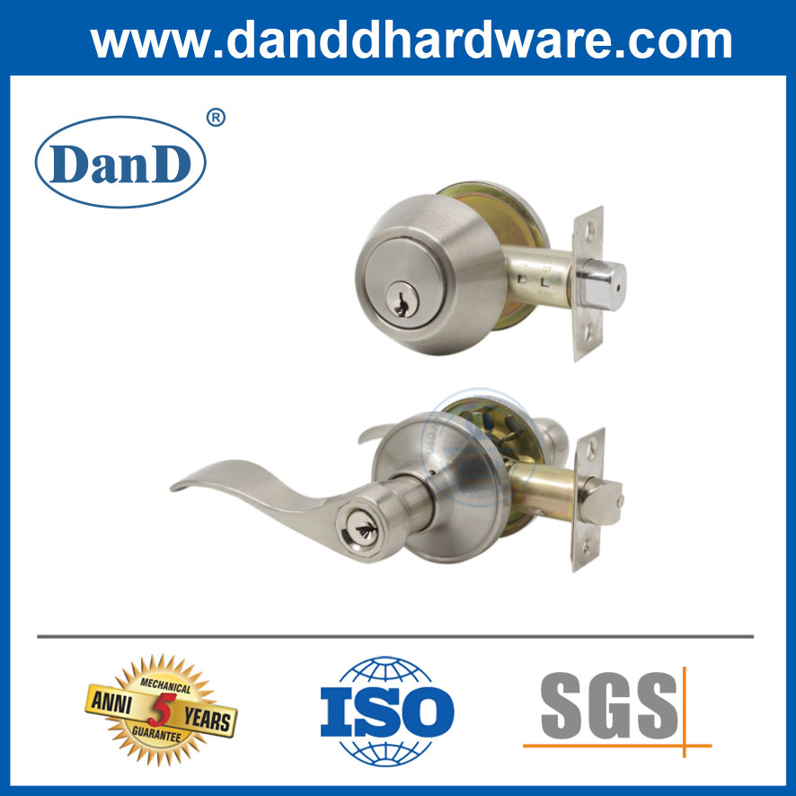 Khóa đòn bẩy đầu vào với các loại ổ khóa phần cứng cửa chốt chốt xi lanh đơn-DDLK026