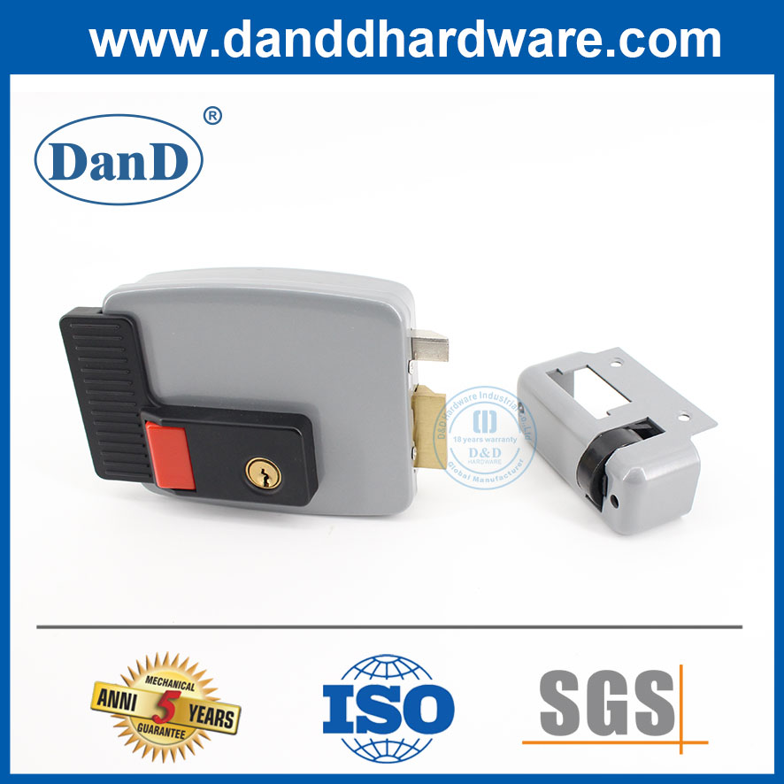 Nhà sản xuất Trung Quốc Khóa cổng an toàn Khóa vành cửa xi lanh bằng đồng thau-DDRL034