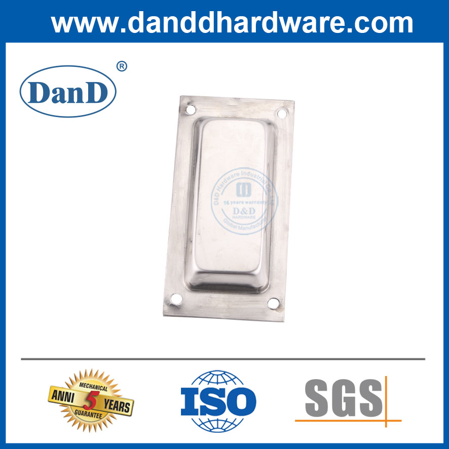 Tay nắm cửa trượt bằng thép không gỉ Phần cứng nội thất có vít-DDFH010
