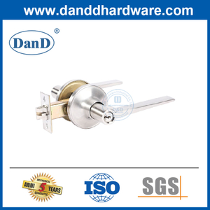 Nhà máy sản xuất khóa phần cứng cửa Bộ khóa đòn bẩy hình ống cho cửa ra vào-DDLK006
