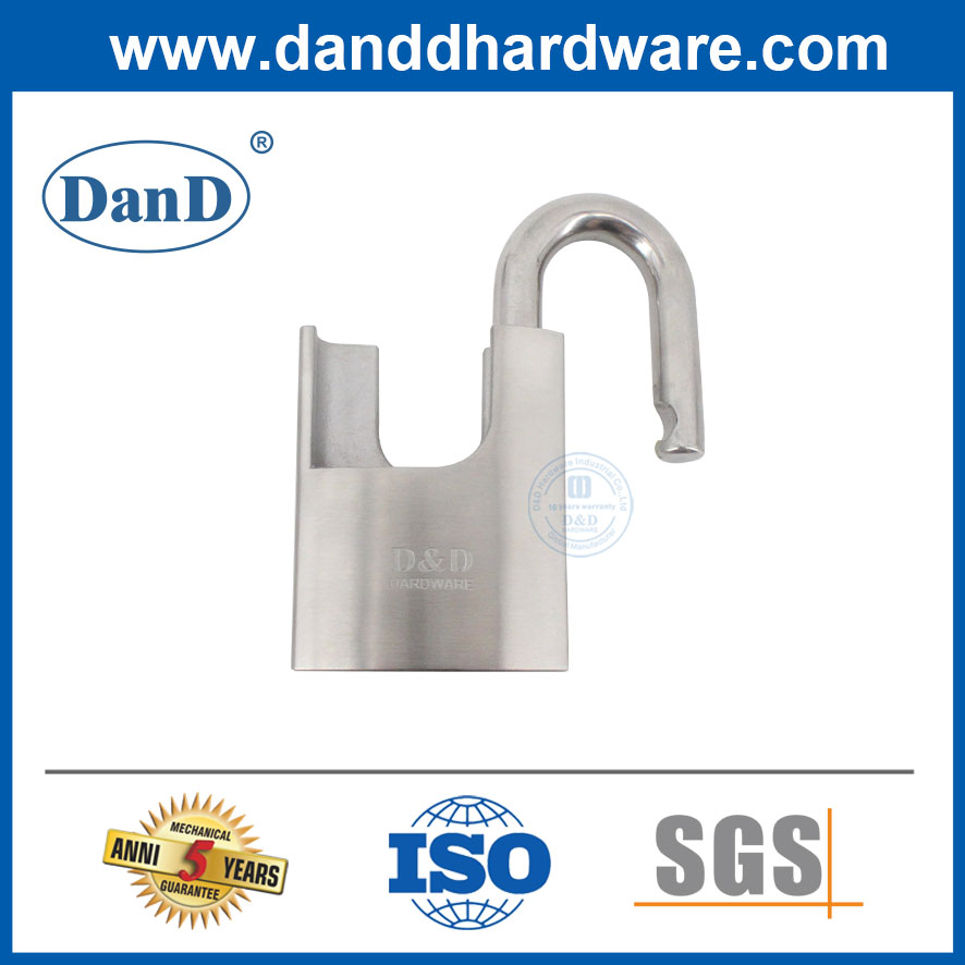Nhà máy sản xuất ổ khóa an ninh hàng đầu bằng thép không gỉ 50mm có khóa cửa chính-DDPL006