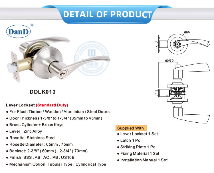 Ổ khóa cửa trước 